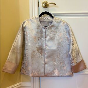 New Chinese style Sophisticated Floral Women's Blazer size M